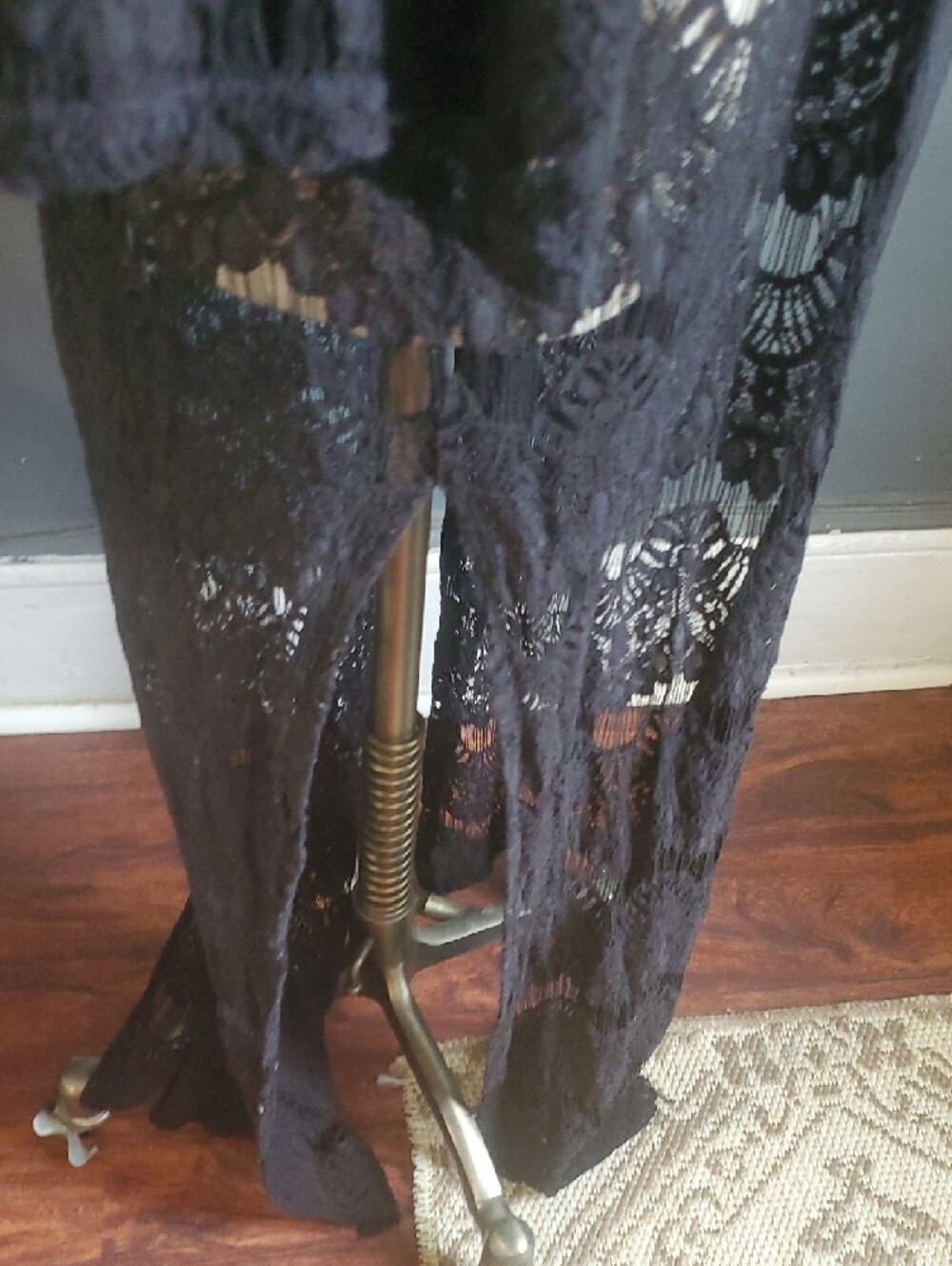 Forever 21 Black Lace Swim Coverup - Picture 9 of 13